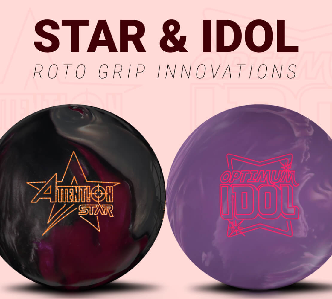 Explore the insights on the Roto Grip Attention Star and Optimum Idol Bowling Balls
